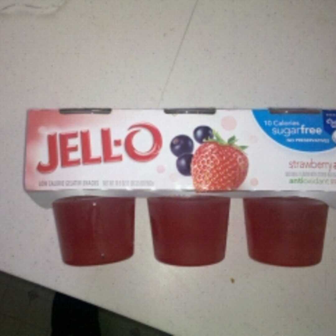 Jell-O Jell-O Sugar Free Low Calorie Gelatin Snacks - Strawberry