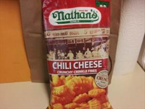 Nathan's Famous Chili Cheese Crunchy Crinkle Fries