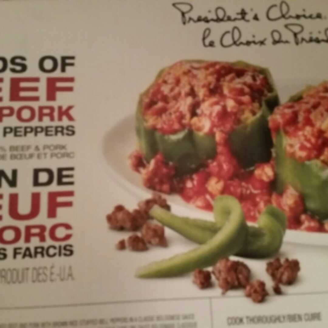 President's Choice Loads of Beef & Pork Stuffed Peppers