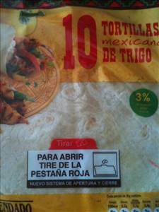 Hacendado Tortilla Mexicana de Trigo