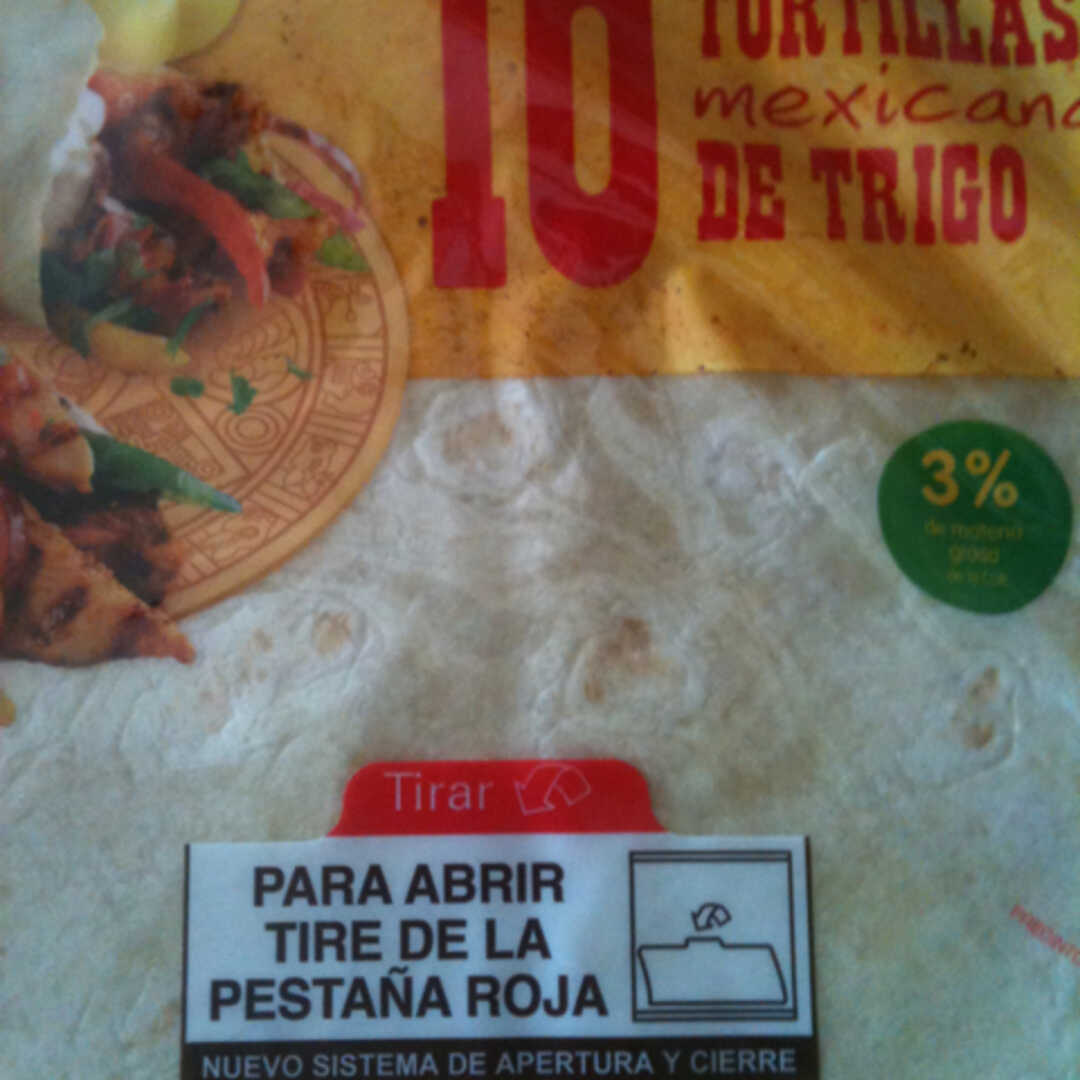 Hacendado Tortilla Mexicana de Trigo