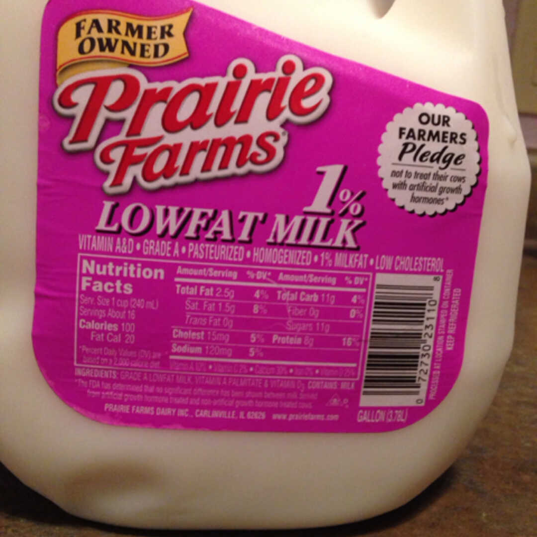 Prairie Farms Dairy 1% Lowfat Milk