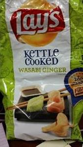 Lay's Kettle Cooked Wasabi Ginger