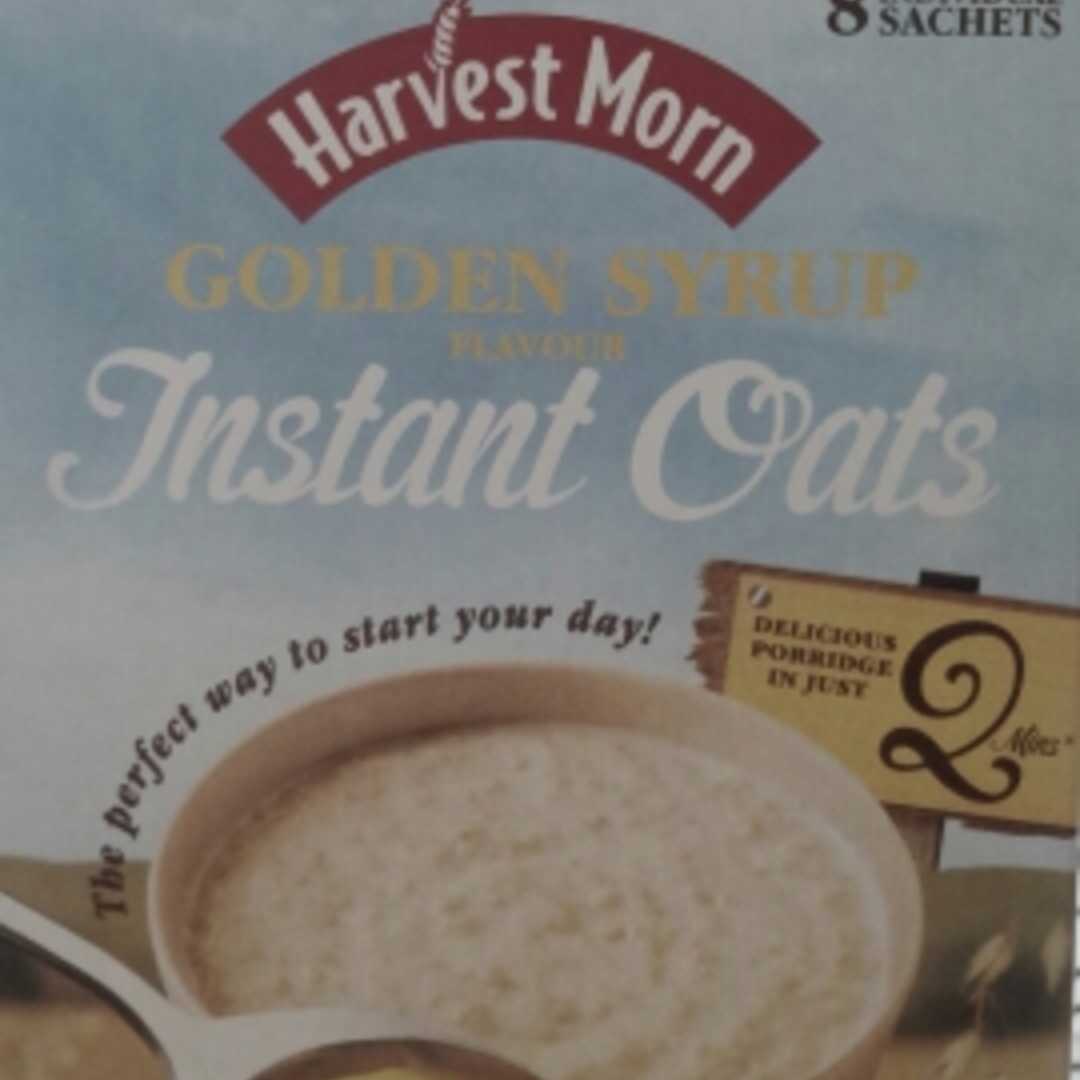 Harvest Morn Instant Oats Golden Syrup