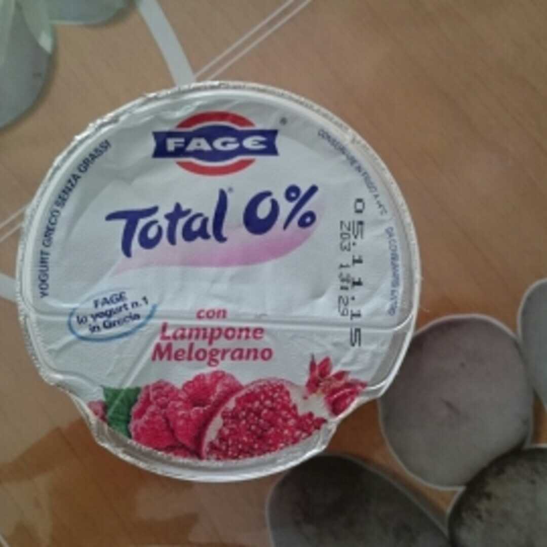 Fage Yogurt Greco Total 0% con Lampone e Melograno