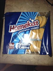 Homekist Vanilla Creme Sandwich Cookies