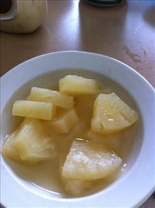 Pineapple Chunks (Sweetened, Frozen)