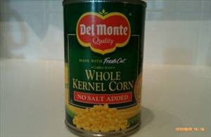 Del Monte Sweet Golden Whole Kernel Corn (No Salt Added)
