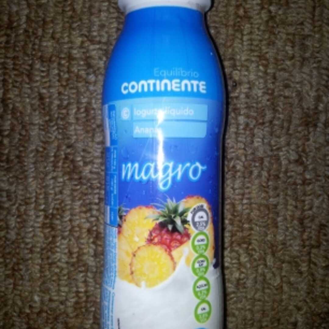 Continente Iogurte Líquido Magro Ananás