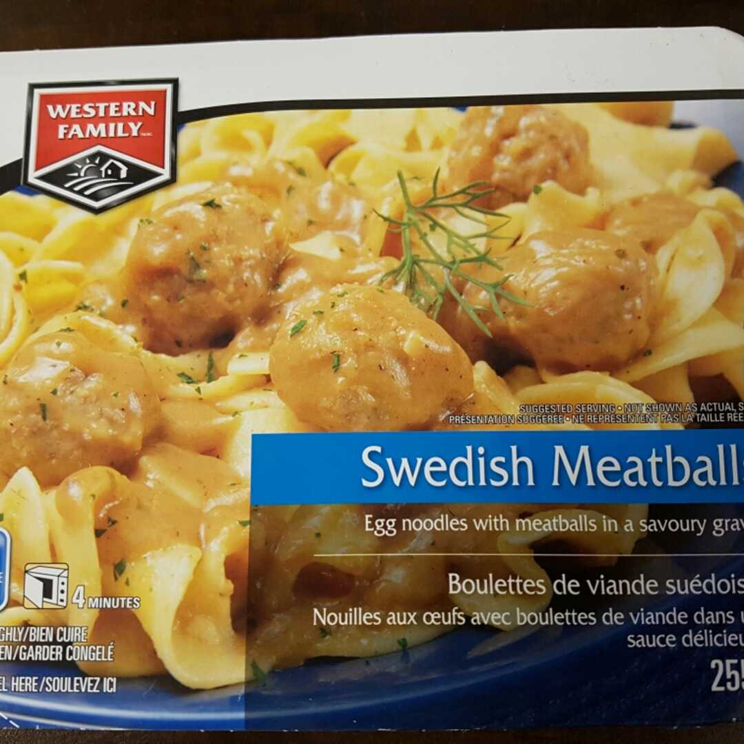 Western Family Swedish Meatballs