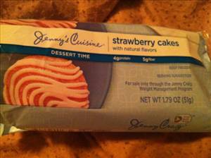 Jenny Craig Strawberry Cakes