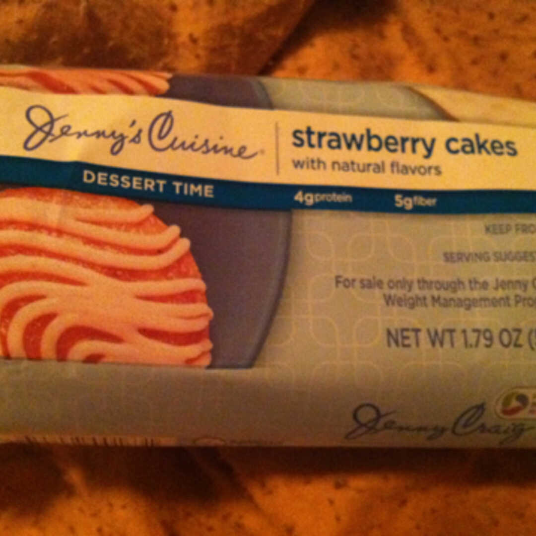 Jenny Craig Strawberry Cakes