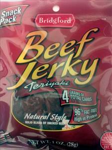 Bridgford Teriyaki Beef Jerky