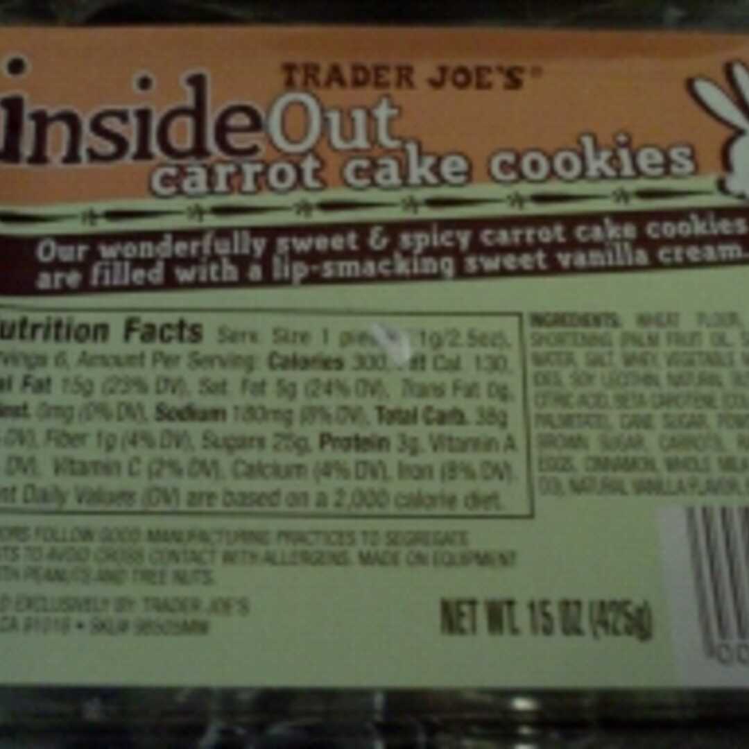 Trader Joe's Inside Out Carrot Cake Cookies
