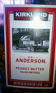 Kirkland Signature Peanut Butter Filled Pretzels