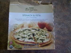 Meijer Spinach & Feta Pizza