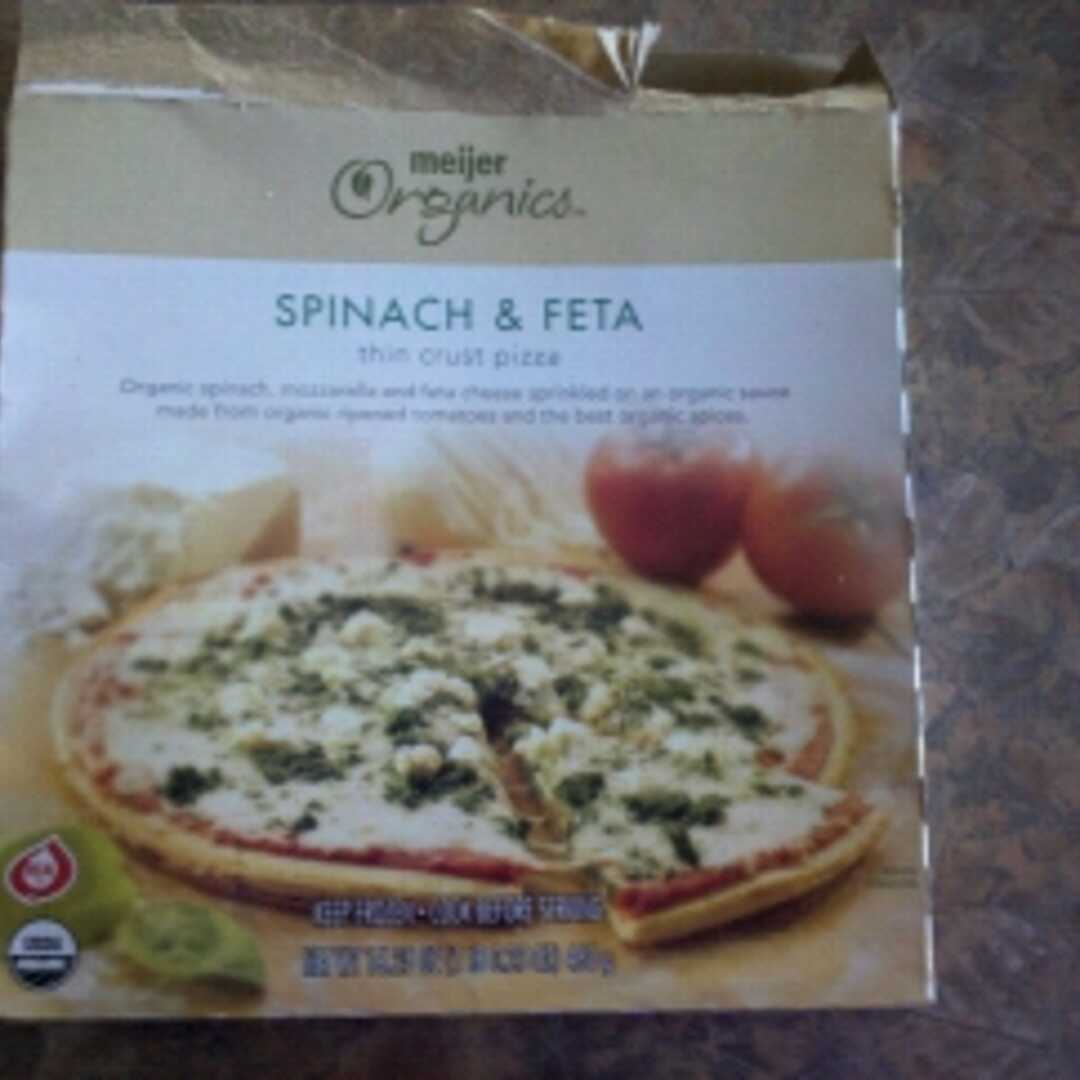 Meijer Spinach & Feta Pizza