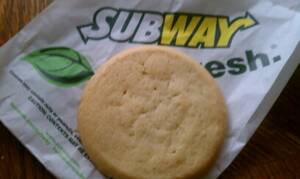 Subway Sugar Cookies