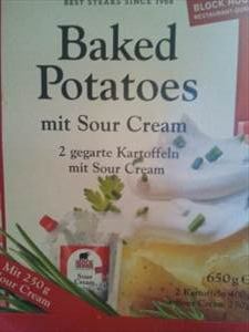 Block House Baked Potato mit Sour Cream