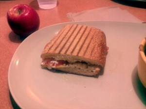 Panera Bread Tomato & Mozzarella Sandwich on Ciabatta Bread (Half)