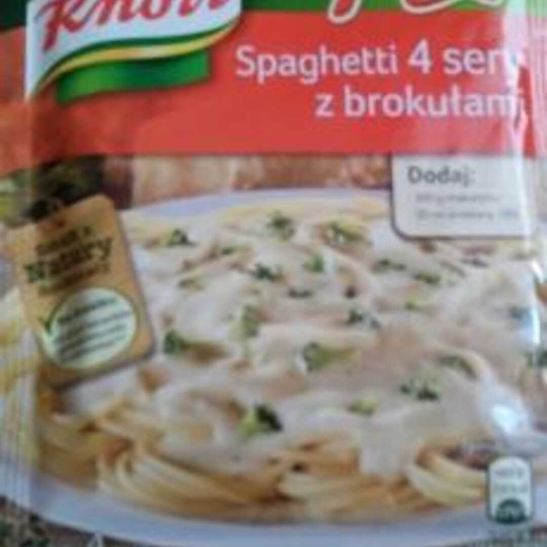 Knorr Fix Spaghetti 4 Sery z Brokułami