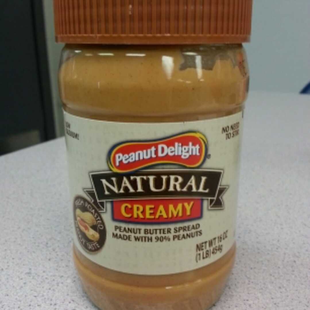 Peanut Delight Natural Creamy Peanut Butter