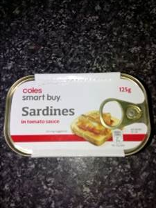 Coles Sardines in Tomato Sauce