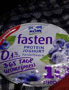 Nöm Fasten Protein Joghurt Heidelbeere