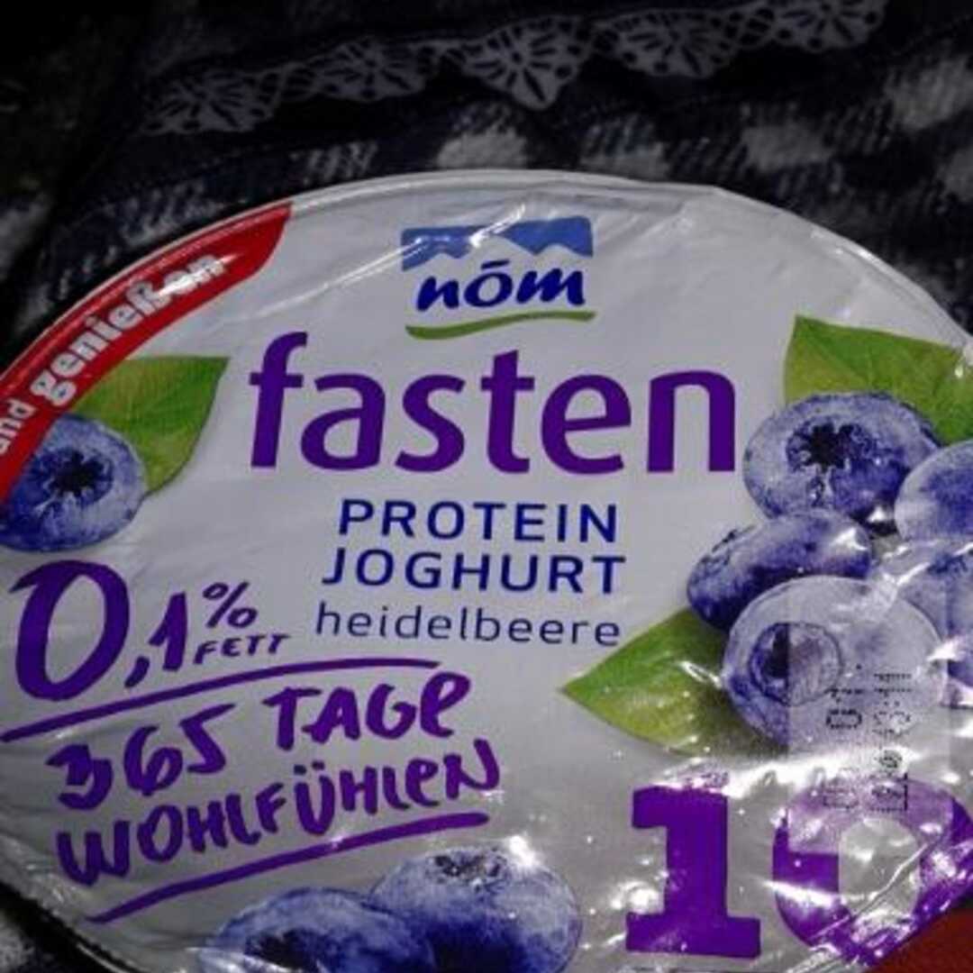Nöm Fasten Protein Joghurt Heidelbeere