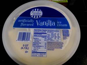 Sundae Shoppe Vanilla Ice Cream