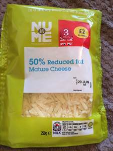 Morrisons NuMe 50% Reduced Fat Mature Cheese
