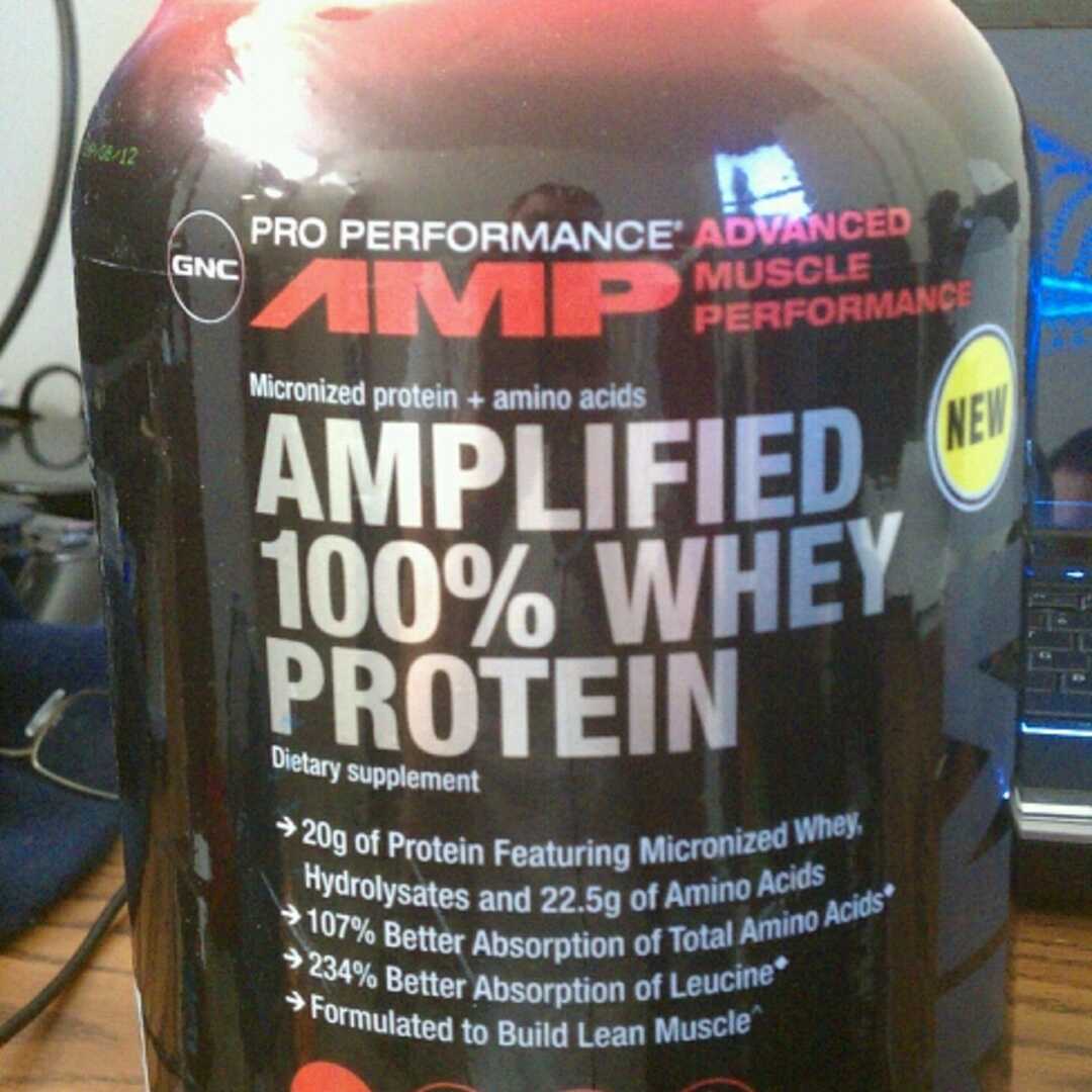 GNC Amplified 100% Whey Protein