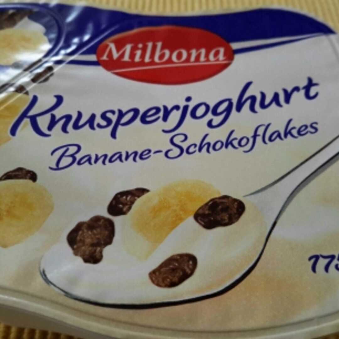 Milbona Knusperjoghurt Banane-Schokoflakes