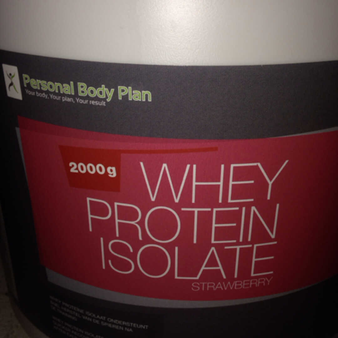 Personal Body Plan Whey Protein Isolate
