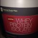 Personal Body Plan Whey Protein Isolate