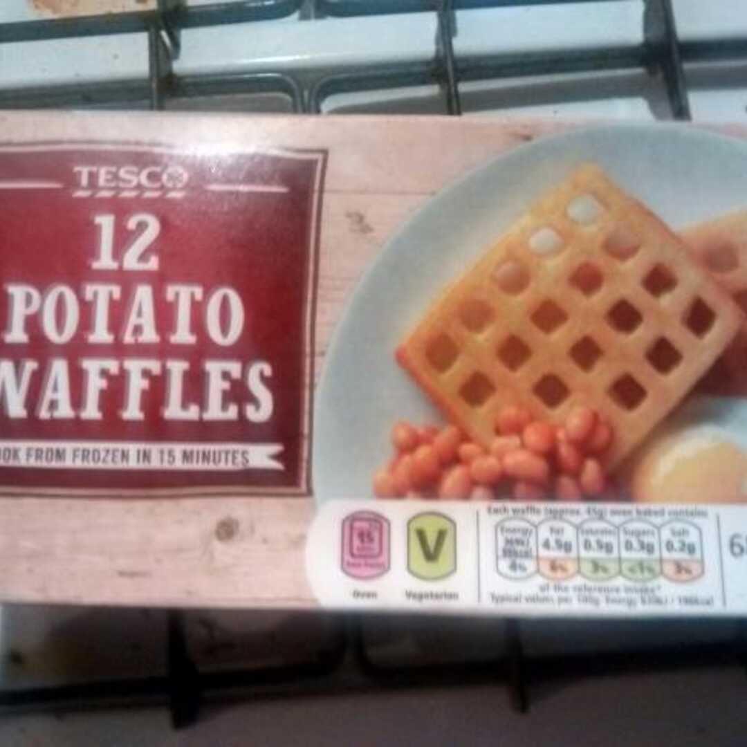 Tesco Potato Waffles