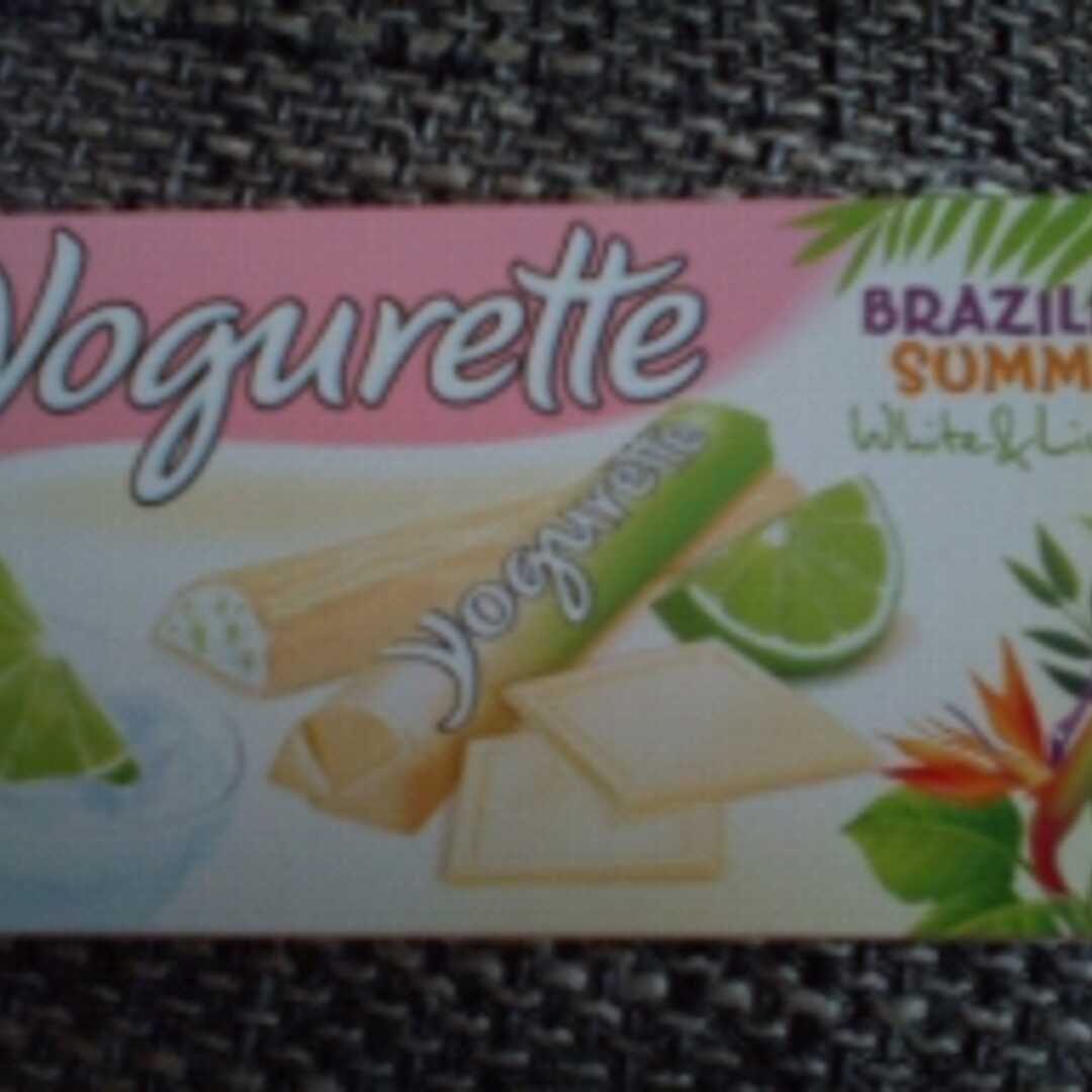 Yogurette Brazilian Summer White&Limette