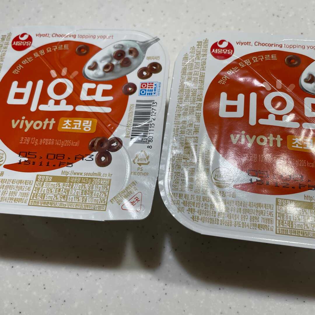 서울우유 비요뜨 초코링