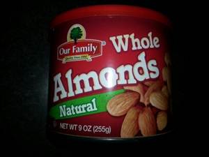 Our Family Whole Almonds Natural