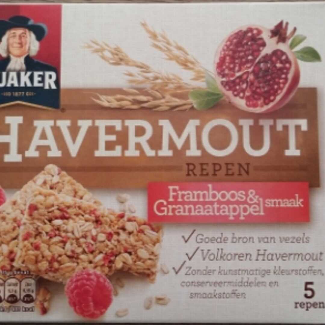 Quaker Havermout Repen Framboos & Granaatappel