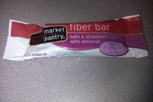 Market Pantry Fiber Bars - Oats & Strawberry