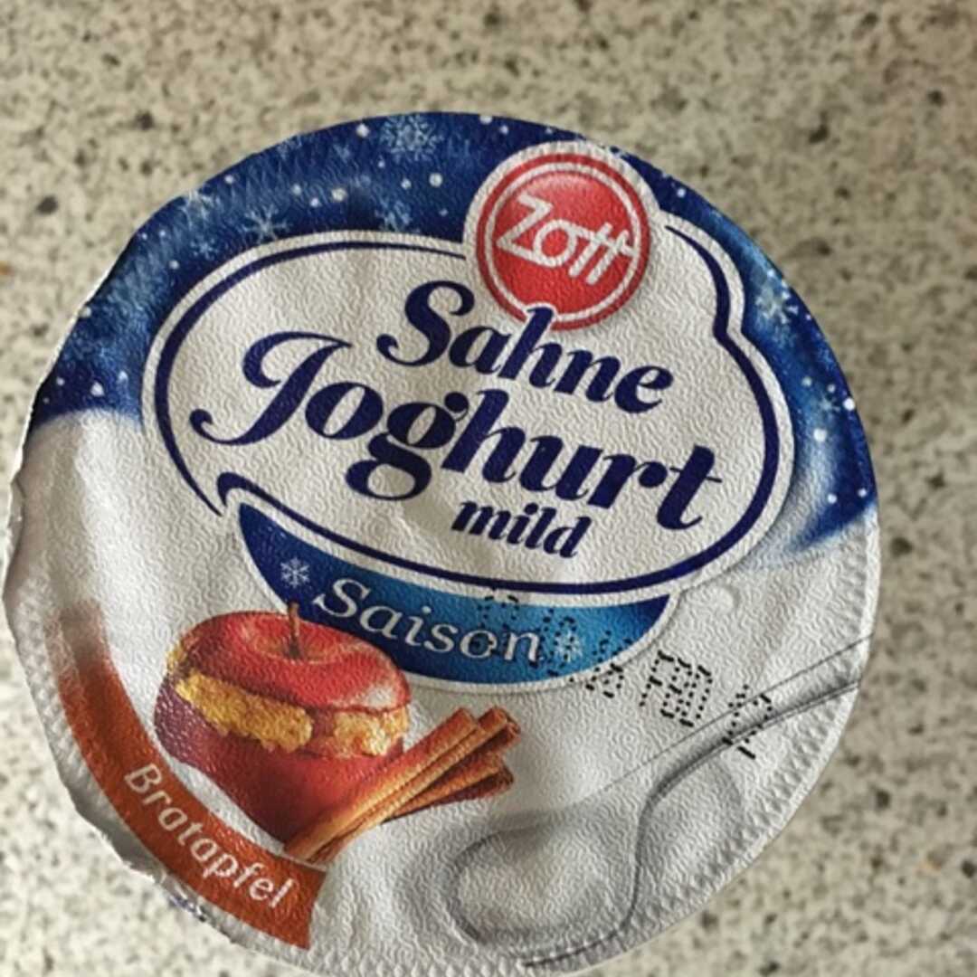 Zott Sahne Joghurt Bratapfel