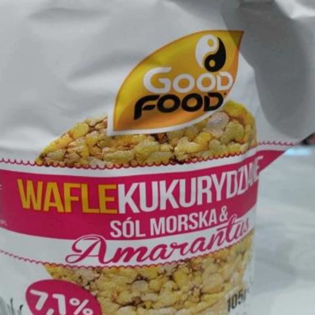 Good Food Wafle Kukurydziane Sól Morska i Amarantus