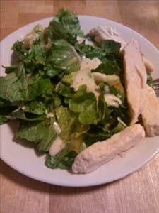 Signature Cafe Grilled Chicken Caesar Salad with Salad Dressing
