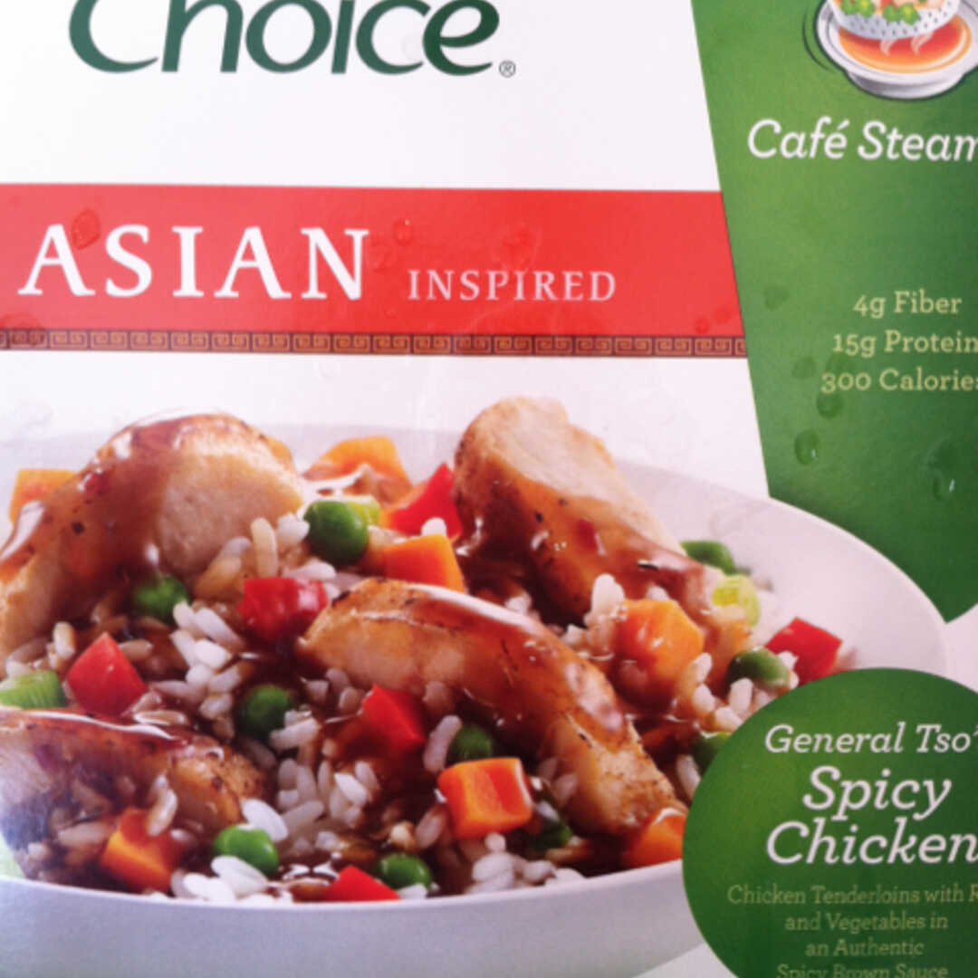 Healthy Choice Cafe Steamers General Tso's Spicy Chicken
