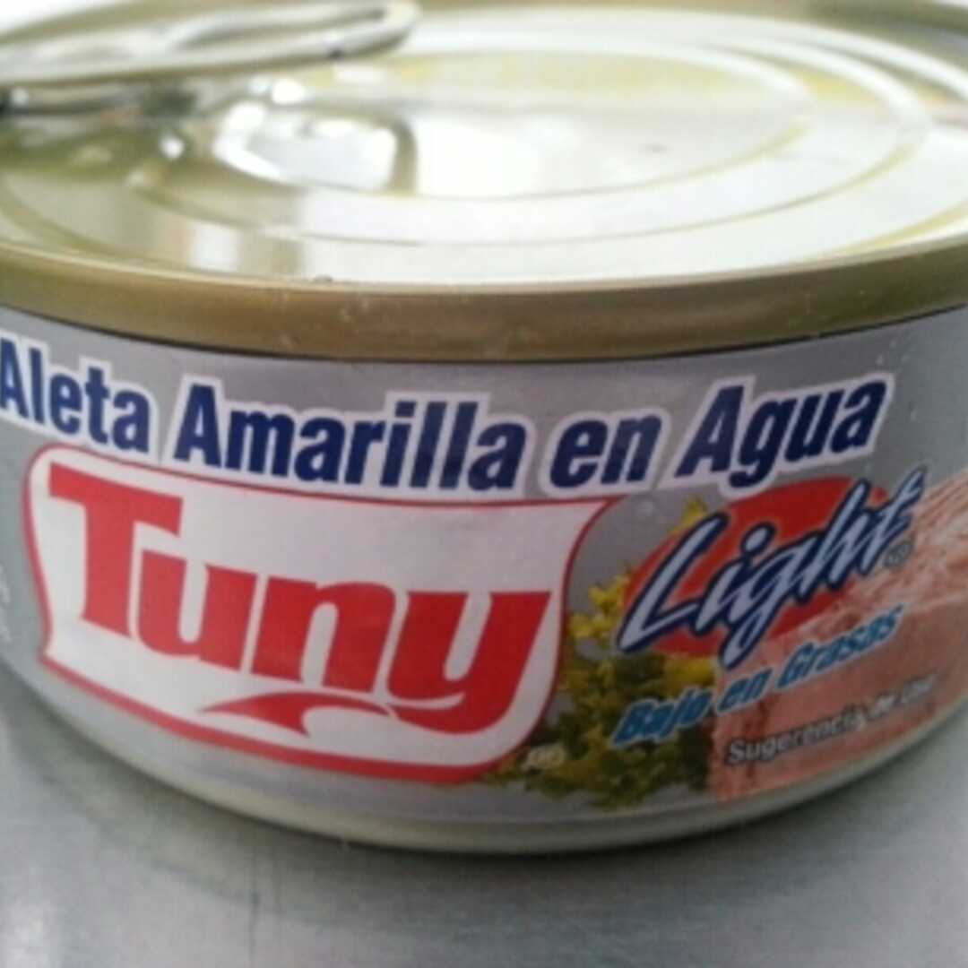 Tuny Atun Aleta Amarilla en Agua