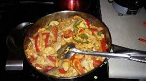 Fajita with Chicken and Vegetables
