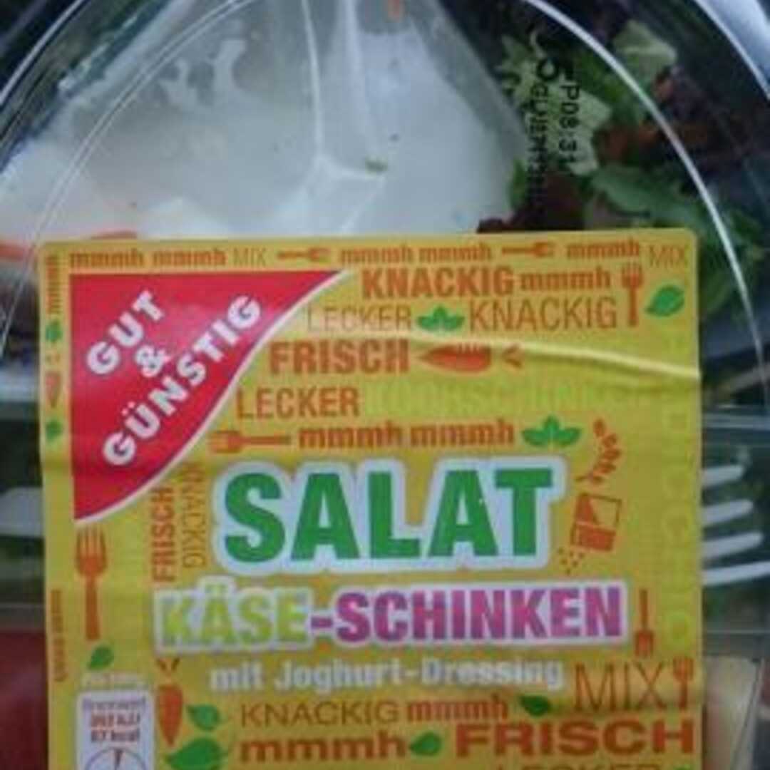 Gut & Günstig Salat Käse Schinken