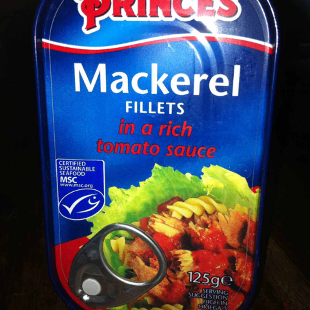 Princes Mackerel Fillets in a Rich Tomato Sauce
