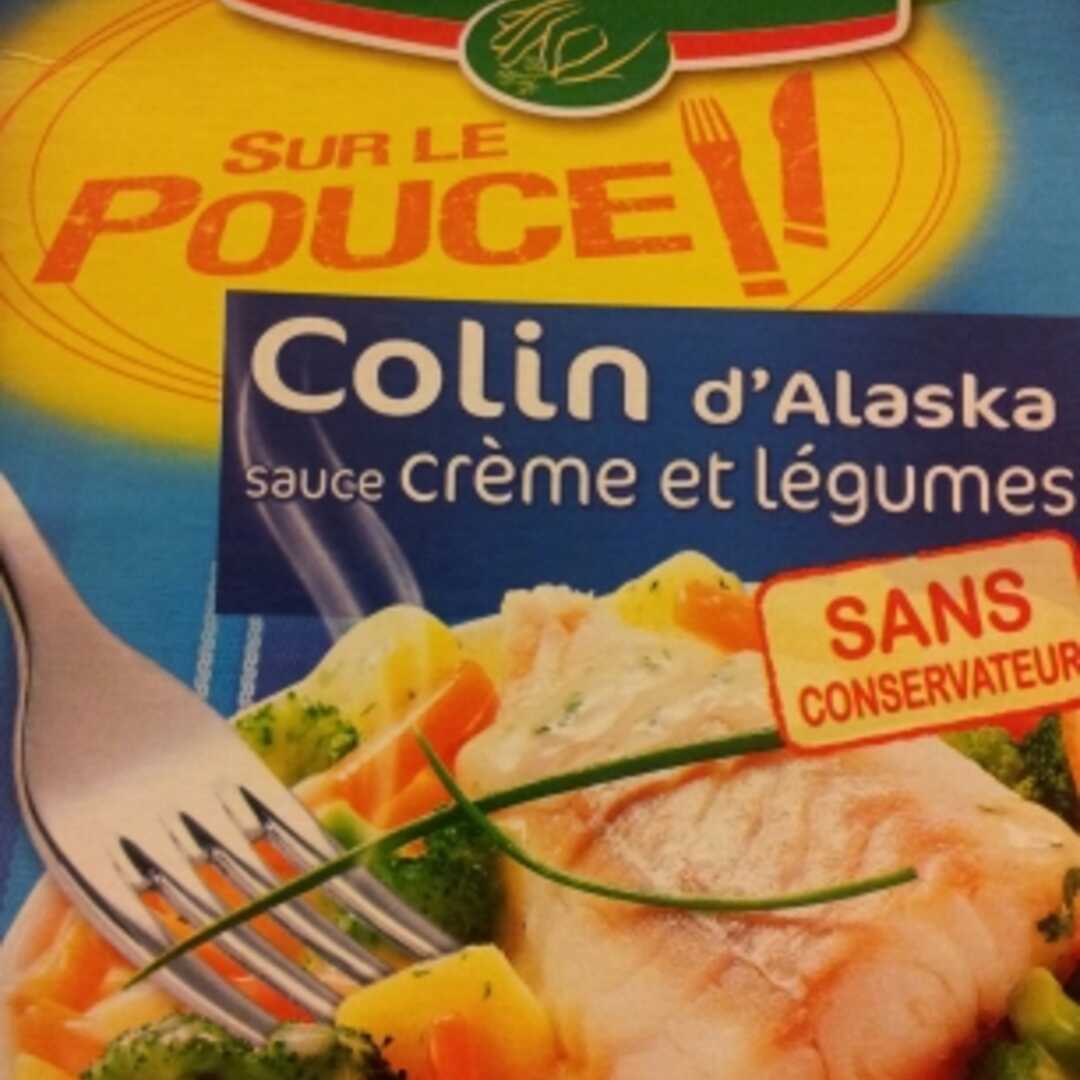 Fleury Michon Colin d'alaska Sauce Crème et Legumes